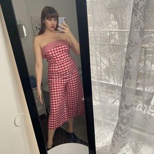Asos Checkered Jumpsuit